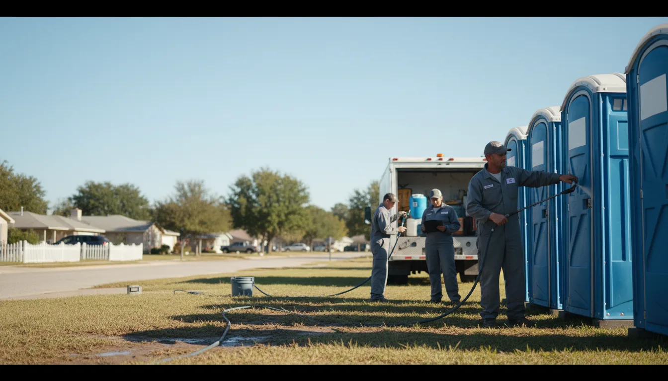 Long-Term Portable Toilet Rental in Aguilar, CO near me